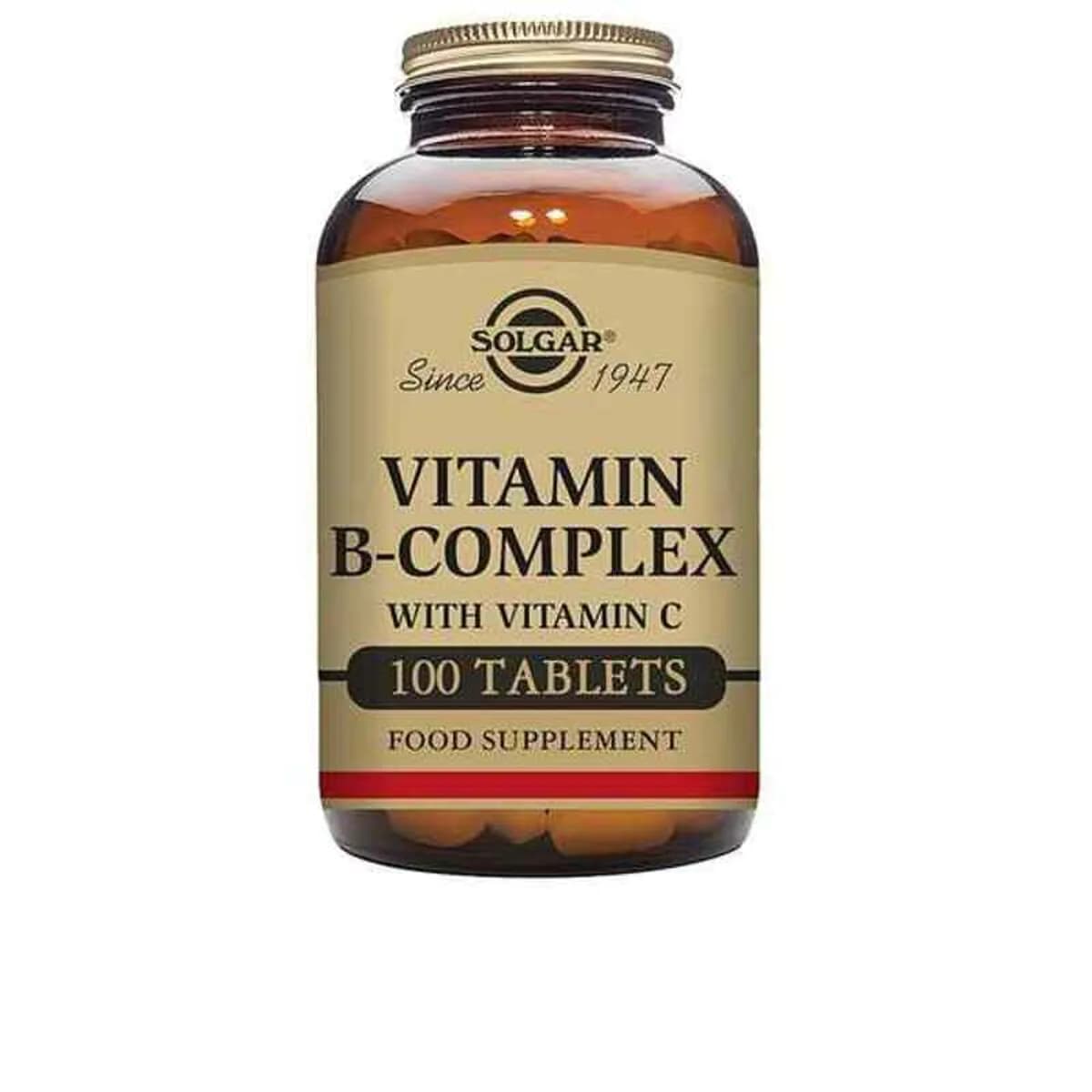 image-B-Complex Vitamin C Complex Solgar Complex Vitamina C 100 Units (100 uds)