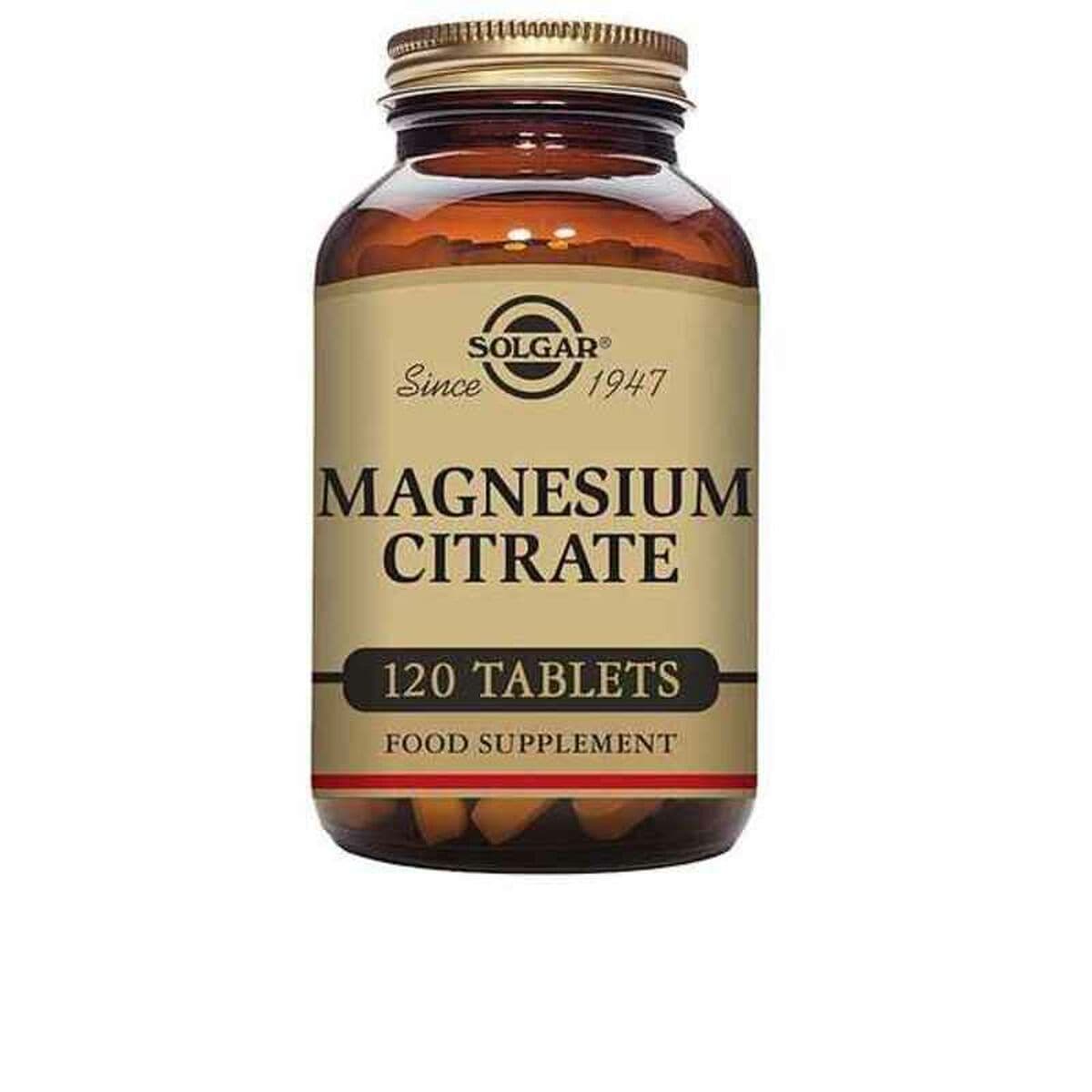 image-Magnesium citrate Solgar Citrato De Magnesio (120 uds)