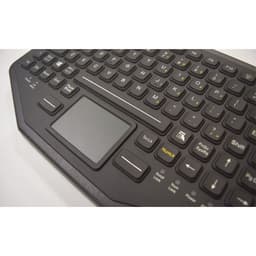 image-Keyboard Gamber Johnson 7300-0113 Black Spanish Qwerty