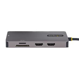 image-USB Hub Startech 120B-USBC-MULTIPORT Grey 15 W