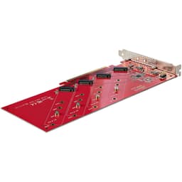 image-PCI Card Startech QUAD-M2-PCIE-CARD-B