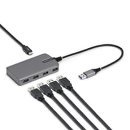 image-USB Hub Startech 5G4AC-USB-A-HUB Grey