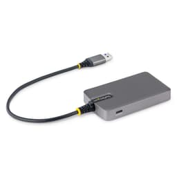 image-USB Hub Startech 5G4AC-USB-A-HUB Grey
