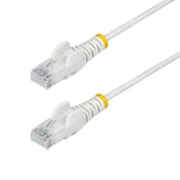 image-Category 6 FTP RJ45 Connector Startech N6PAT300CMWHS White 3 m
