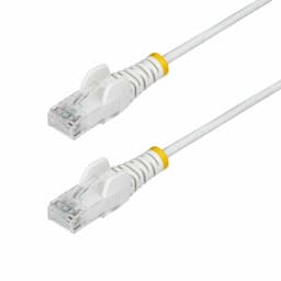 image-Category 6 FTP RJ45 Connector Startech N6PAT300CMWHS White 3 m