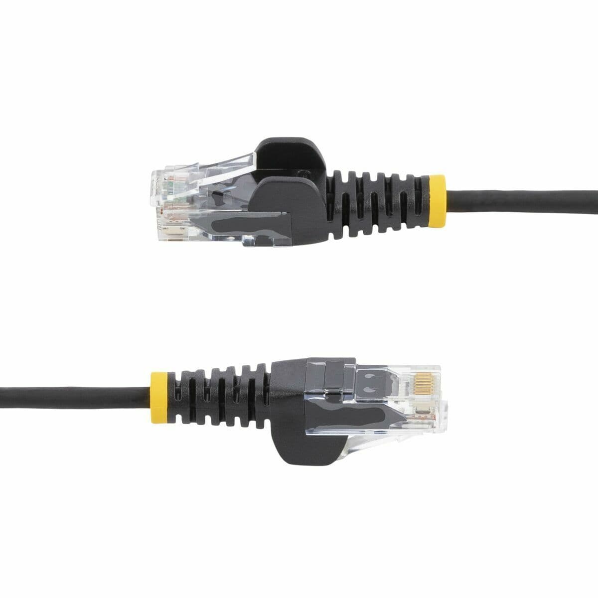 image-Category 6 FTP RJ45 Connector Startech N6PAT15MBKS Black 15 m