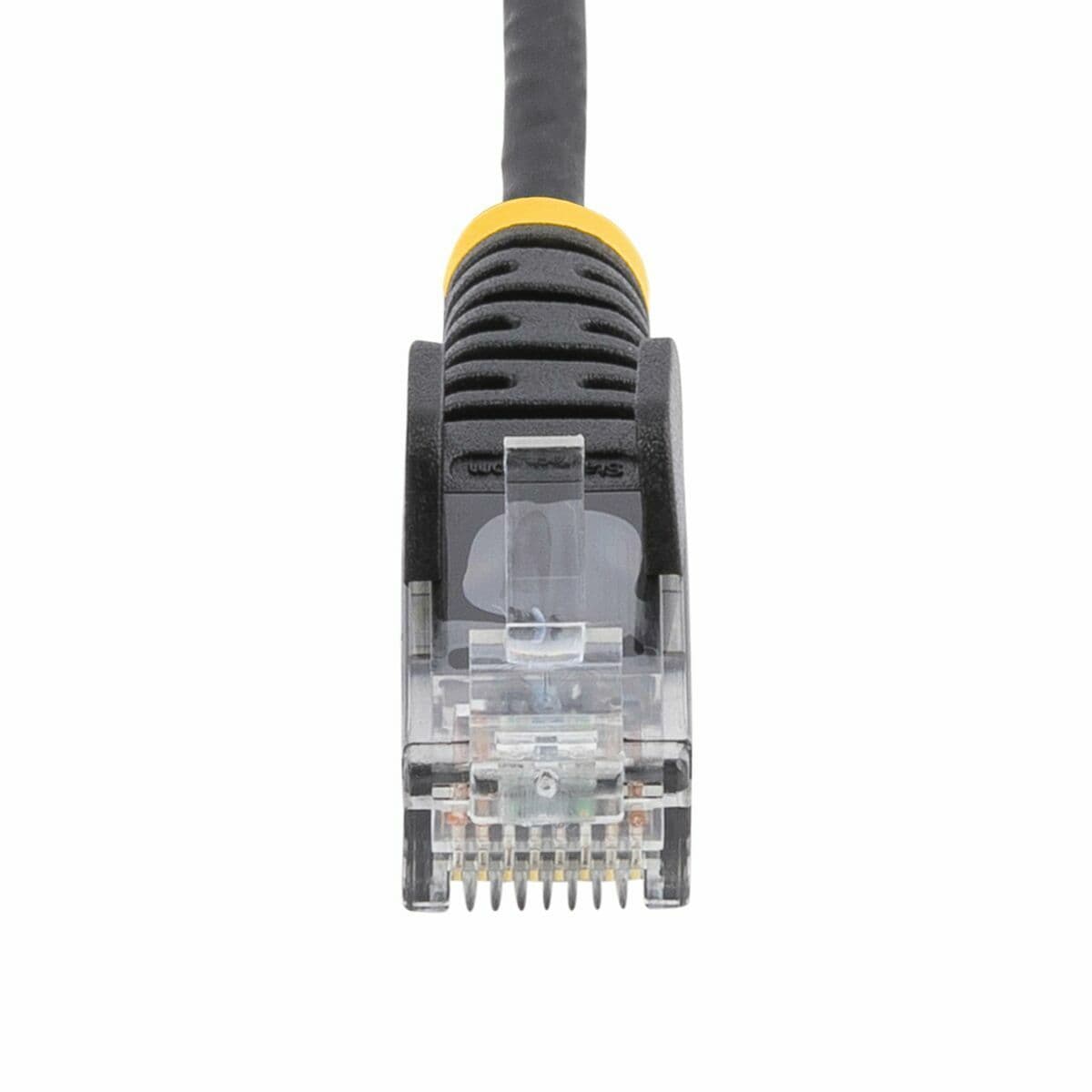 image-Category 6 FTP RJ45 Connector Startech N6PAT15MBKS Black 15 m