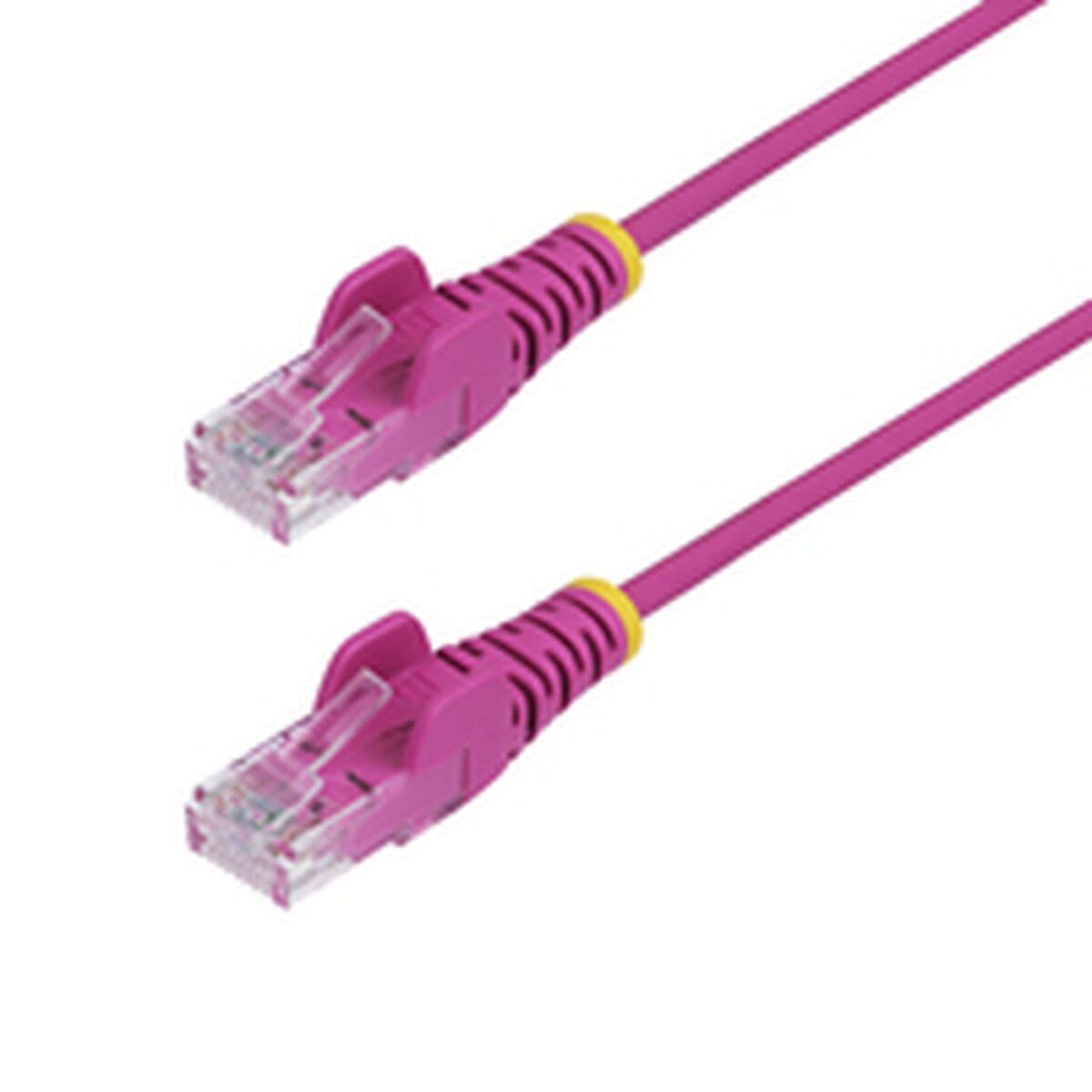 image-Category 6 Hard UTP RJ45 Cable Startech N6PAT7MPKS Pink 7 m