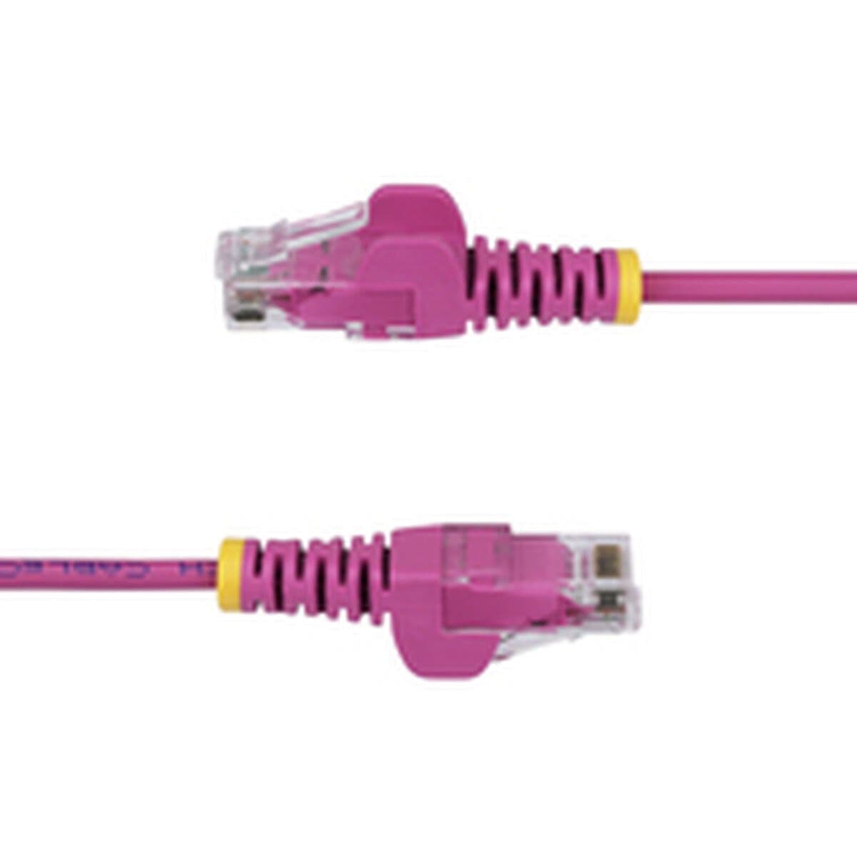 image-Category 6 Hard UTP RJ45 Cable Startech N6PAT7MPKS Pink 7 m