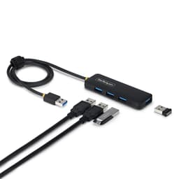 image-USB Hub Startech H5A4A-USB-HUB-2 Black