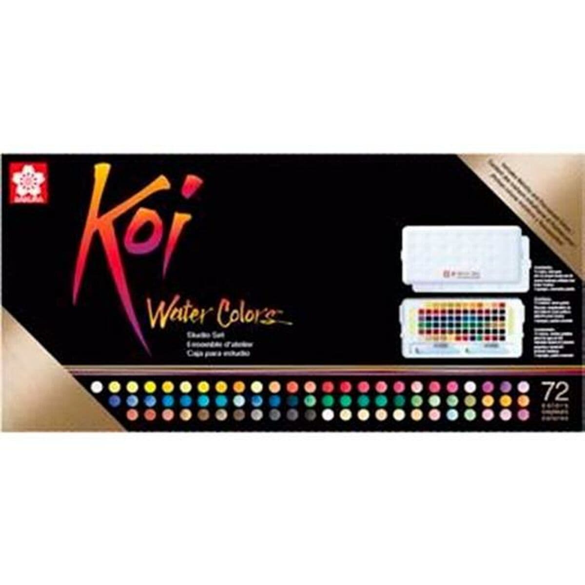 image-Watercolour paint set Talens Sakura Koi Water Colors Multicolour