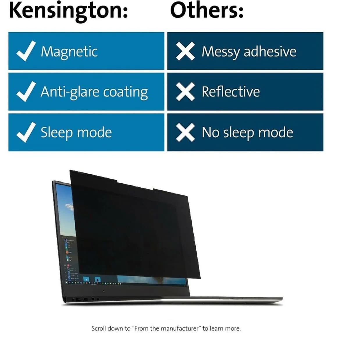 image-Privacy Filter for Monitor Kensington K58350WW