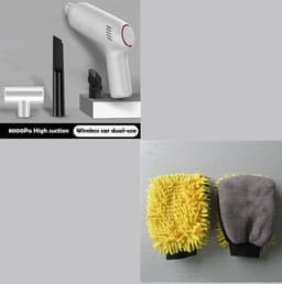 image-Mini Fashion Car High-Power Car Vacuum Cleaner