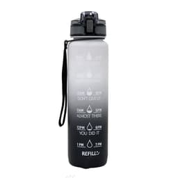 image-10 00Ml Sports Water Bottle Gradient Plastic Water Cup