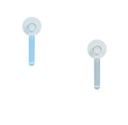 image-Round Handle Pet Passage Comb