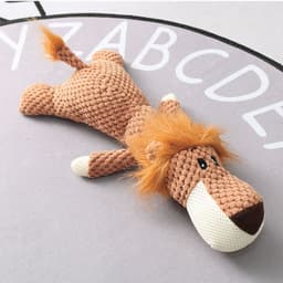 image-Plush Cartoon Puppy Dog Toy Pet Dog Chew Squeak Toys For Small Dogs Teeth Grinding Pet Products Dog Accessories