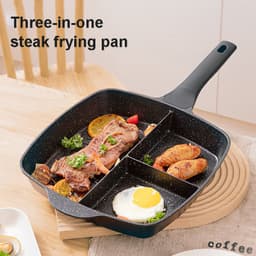 image-Non-stick Three-in-one Multi-function Omelette Pan