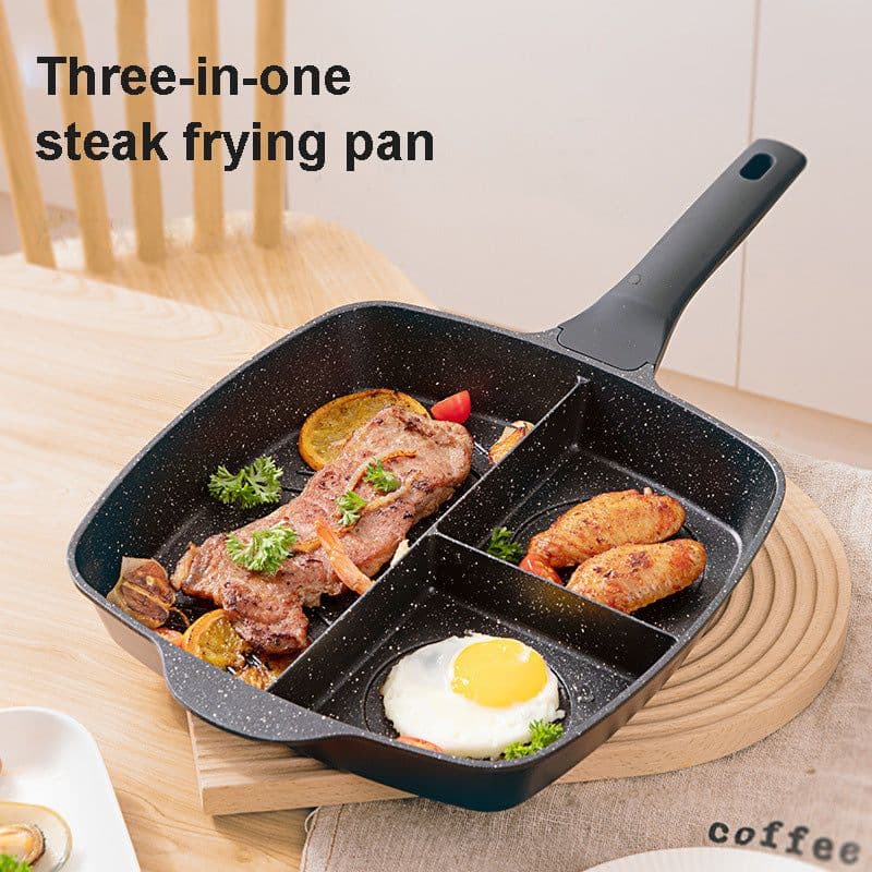 image-Non-stick Three-in-one Multi-function Omelette Pan
