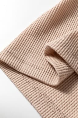 image-Parchment Textured Long Sleeve T-Shirt and Pants Lounge Set