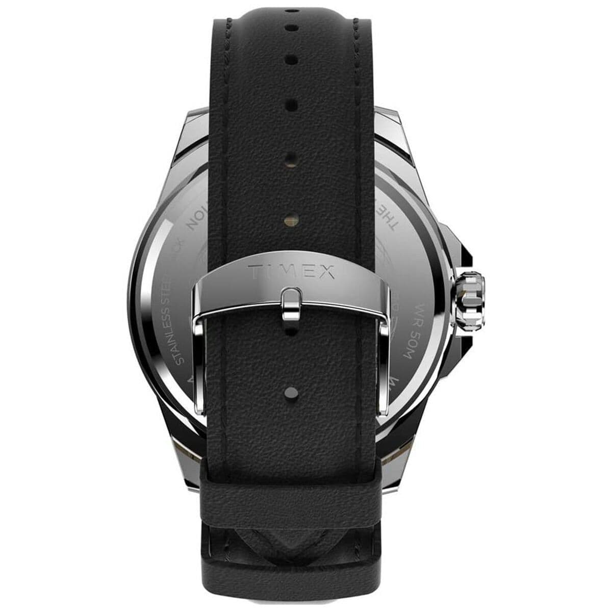 image-Men's Watch Timex ESSEX AVENUE Black (Ø 44 mm)