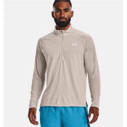 image-Men’s Long Sleeve T-Shirt Under Armour Streaker Run Beige