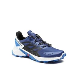 image-Men's trail running shoes (mountain running) Salomon Supercross 4 Blue