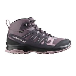 image-Walking Shoes for Women Salomon Storen Mid GTX Purple