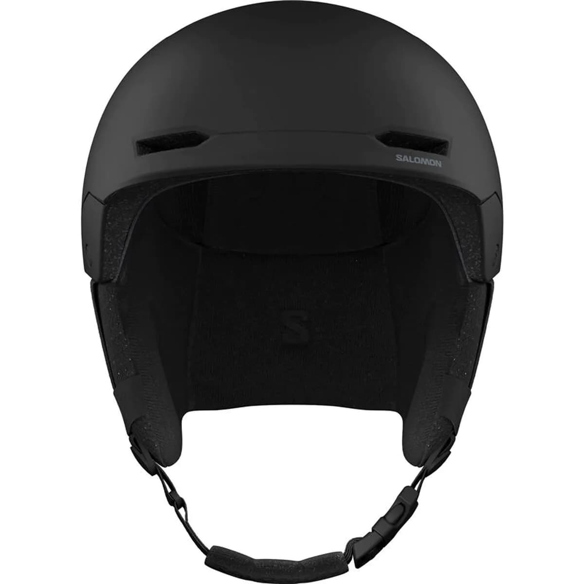 image-Ski Helmet Salomon Husk Jr Black Children's Unisex