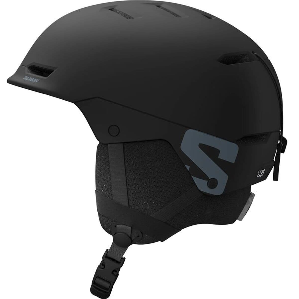 image-Ski Helmet Salomon Husk Jr Black Children's Unisex