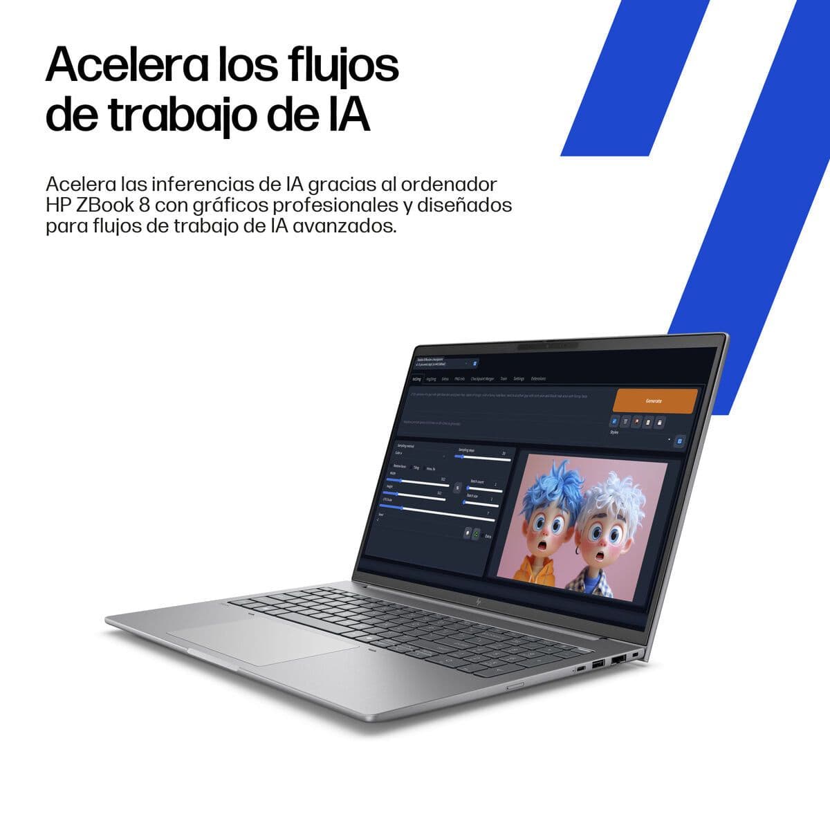 image-Laptop HP ZBOOK 8 G1I 16 U9-285H 16" 8 GB RAM 1 TB SSD