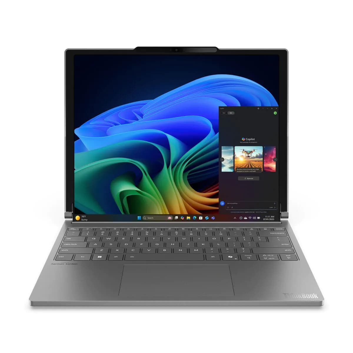 image-Laptop Lenovo 21TR0004SP 14" Intel Core Ultra 7 258V intel core ultra 7 32 GB RAM 1 TB SSD Spanish Qwerty
