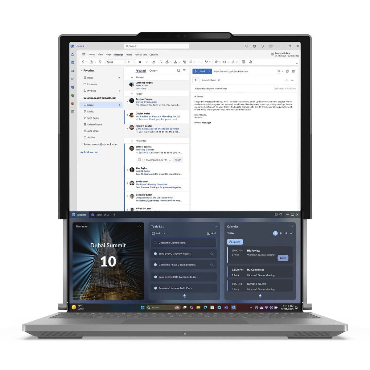 image-Laptop Lenovo 21TR0004SP 14" Intel Core Ultra 7 258V intel core ultra 7 32 GB RAM 1 TB SSD Spanish Qwerty