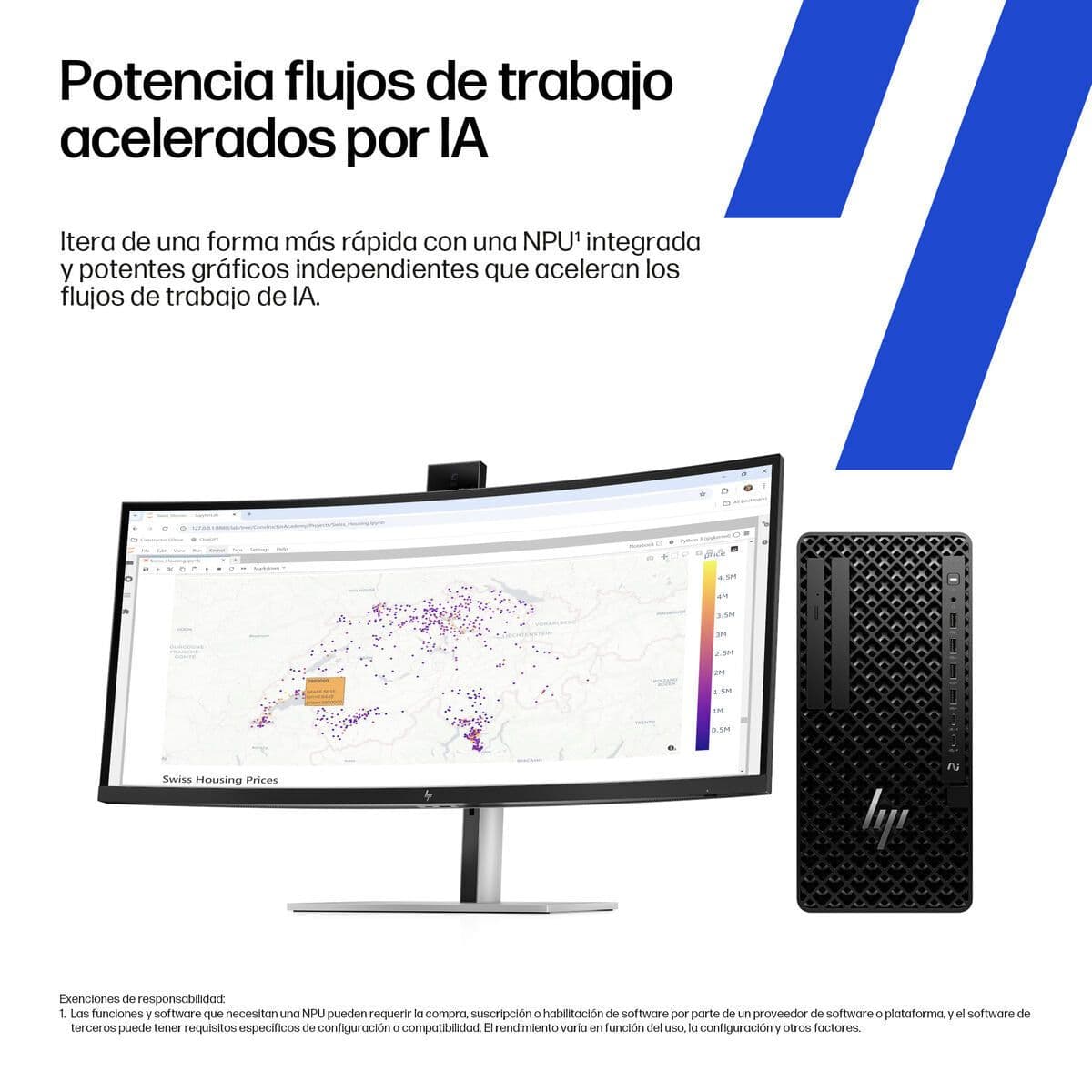 image-Desktop PC HP CM3T3ET#ABE 32 GB RAM Ultra 7-265 geforce rtx 5060