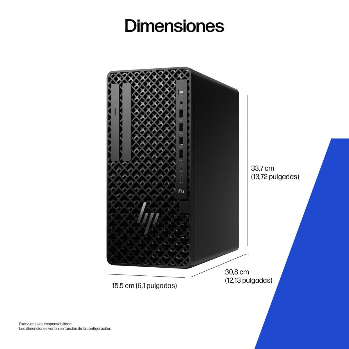 image-Desktop PC HP CM3T3ET#ABE 32 GB RAM Ultra 7-265 geforce rtx 5060