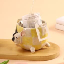 image-Handmade Bulldog Coffee Cup Water Cup Creative
