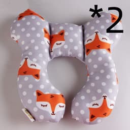 image-Protective Baby Pillows Travel Car U-shaped Support Cushion