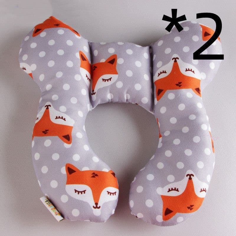 image-Protective Baby Pillows Travel Car U-shaped Support Cushion