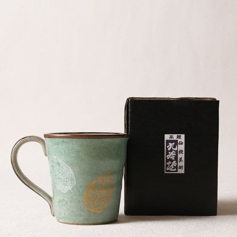 image-Gold Foil Colored Coffee Mug Water Cup