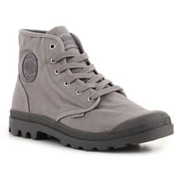 image-Palladium Pampa High Hi M 02352-071-M Gray Flannel shoes