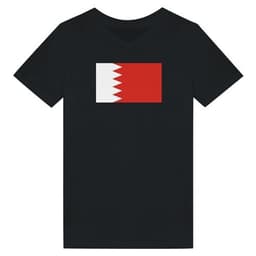 image-Drapeau de Bahreïn - T-shirt enfant bio ras du cou