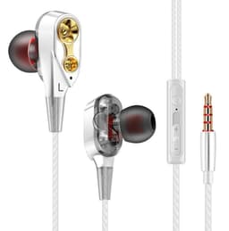 image-Metal In-ear Wire-controlled Music Small Headphones
