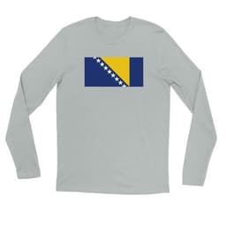 image-Drapeau de la Bosnie-Herzégovine - T-shirt à manches longues premium