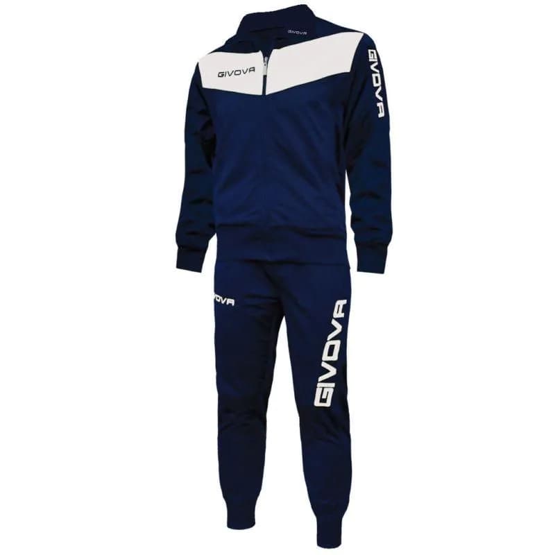 image-Tracksuit Givova Visa navy blue white 0403