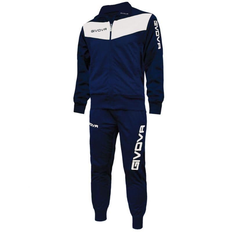 image-Tracksuit Givova Visa navy blue white 0403