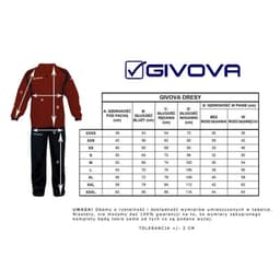 image-Tracksuit Givova Visa navy blue white 0403