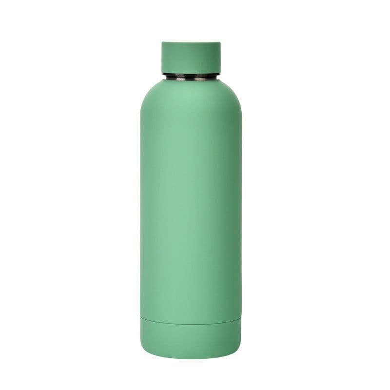 image-Portable Sports Water Cup Rubber Paint Insulation Cup