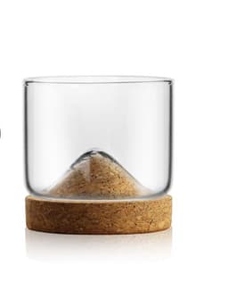 image-High Borosilicate Glass Water Cup Mountain Style Tea Cup