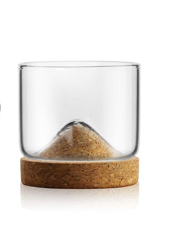 image-High Borosilicate Glass Water Cup Mountain Style Tea Cup