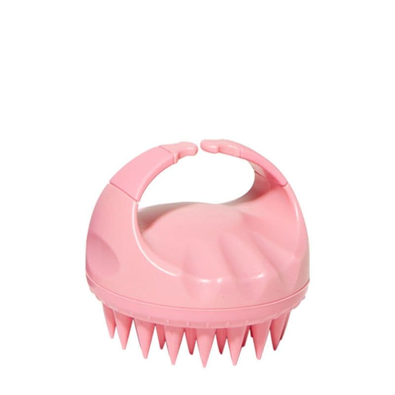 image-Factory Direct Sales Amazon Hot Sale Hand-held Silicone Shampoo Brush Massage Brush Shampoo Comb Bath Massage Tool
