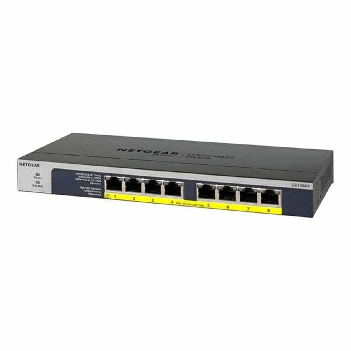 image-Cabinet Switch Netgear GS108PP-100EUS 16 Gbps